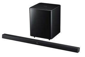 Samsung HW-H550 2.1 Channel 320 Watt Wireless Audio Soundbar (2014 Model) N5