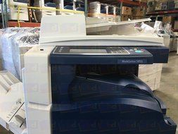 Refurbished Xerox WorkCentre 5955 Tabloid-size Black-and-white Multifunction Printer - Copy, Print, Scan, Center... N2