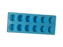 Halloween Pumpkins Silicone Candy Jello Baking Mold Ice Cube Tray (Yellow) N2