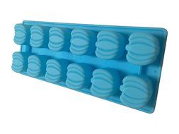 Halloween Pumpkins Silicone Candy Jello Baking Mold Ice Cube Tray (Yellow) N3