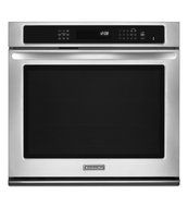 Kitchenaid KEBS179BBL: KitchenAid &reg; 27-Inch Convection Single Wall Oven, Architect &reg; Series II - Black