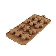 Voberry Dinosaur Pattern Chocolate Mold Pan Silicone Mold Candy Ice Tray Mold Maker Cook Essentials Muffin Pan... N3