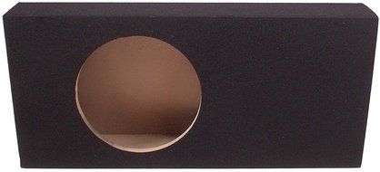 ASC Single 10" Subwoofer Universal Regular Standard Cab Truck Ported Sub Box Speaker Enclosure N2