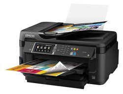 Epson WorkForce WF-7610 Wireless Color All-in-One Inkjet Printer with Scanner and Copier N2