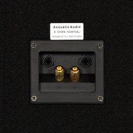 Acoustic Audio GX-400 Speakers, Amp and Cables DJ PA Karaoke 1200 Watts 2 Way GX-400-PK3 N7