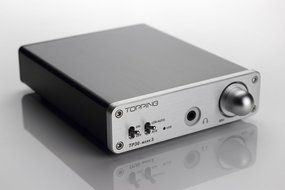 TP30-MK2 Digital Hi-Fi Power Stereo Subwoofer Amplifier 16bit/48kHz USB DAC Headphone Amp (Silver) N13
