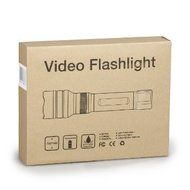 AMO VF20 Unique Waterproof 180 Lumen LED Tactical Flashlight / Built-in HD Camcorder with Rechargeable Battery...