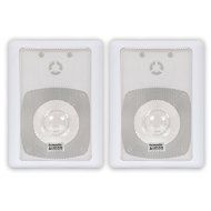 Acoustic Audio 151W Indoor/Outdoor Speakers (White, 2) N3