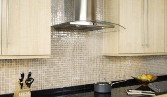 Faber Designer Collection TRAT36SS 36" Tratto Wall Mount Chimney Range Hood 600 CFM Internal Pro Blower 2 Halogen... N2