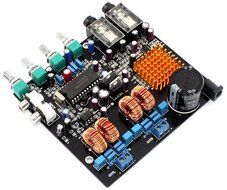 2x50W TPA3116+M65831 Class D Digital Amplifier Board with KARAOK 4700UF/35V N2