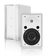 OSD Audio AP850 8-inch 2 Way 8 Ohm Indoor or Outdoor Patio Speaker Pair, White N3