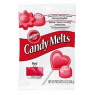 Wilton Candy Melts, 12-ounce, Red, 1911-1363 (Pack of 2)