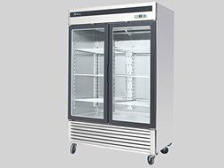 BRAND NEW COMMERCIAL 2 GLASS DOOR FREEZER