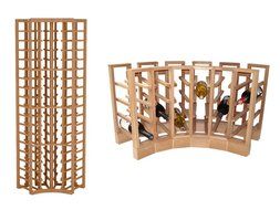 Vinotemp VNTVT-CURVEDCORNER Rack K1 Curved Corner, Pine