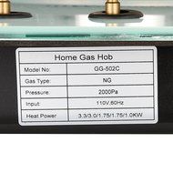 Windmax 30" Kitchen White Tempered Glass 5 Burners Built-in NG/LPG Gas Cooktops-Ship from US