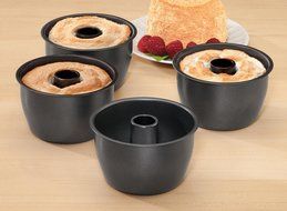 Mini Angel Food Cake Pans, Set of 4 by DBROTH N2