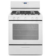 5.1 cu. ft. Gas Range in White