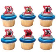 12 Avengers 2 Age of Ultron Reassemble Party Cupcake Ring New