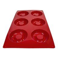 Sorbus&reg; Silicone Doughnut Baking Mold -Non-Stick, Easy to Clean, Oven, Microwave, Dishwasher, and Freezer safe N2