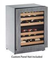 U-Line U2224ZWCINT00B 24" 2000 Series Built-In Wine Cooler with 43 Bottle Capacity, in Panel Ready