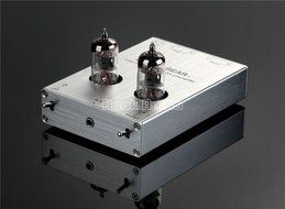 Little Bear Vacumn Tube Mini Phono Stage RIAA MM Phonograph Preamp &amp; HiFi Tube Pre-Amplifier (Silver) N7