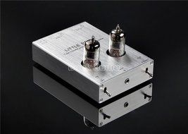 Little Bear Vacumn Tube Mini Phono Stage RIAA MM Phonograph Preamp &amp; HiFi Tube Pre-Amplifier (Silver) N8