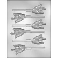 Sign Language I Love You Lollipop Chocolate Mold