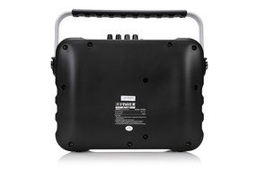 Fisher Wireless Bluetooth Karaoke Boombox System, FM Radio Player, Amplifier, Auxiliary Input, USB Port, and Ultra-Portable...