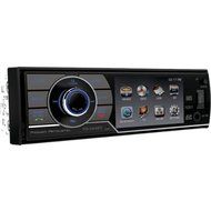 POWER ACOUSTIK PD-344B 3.4&quot; Single-DIN In-Dash DVD Receiver with Detachable Face &amp; Bluetooth(R)