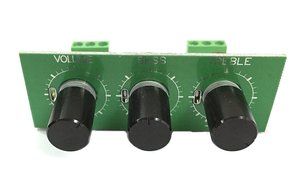 Qianson Low Noise Low Distortion Passive Stereo Treble / Bass Tone Volume Control Board N5