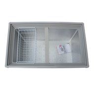 WD4-165 Glass Display Sliding 2-Door Ice-cream Chest Deep Freezer Commercial Refrigerator Beer Soda Beverages... N7