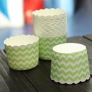 50Pcs Wavy Paper Cake Cup Liners Baking Cupcake Muffin Pastry N3