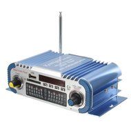 Mini Amplifier, ELEGIANT HiFi Digital Super Bass Stereo Audio Amplifier Support USB / SD / MMC Card Built-in FM... N10