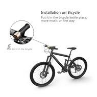 Trendwoo Outdoor Bicycle Bluetooth Speakers Waterproof Rechargeable LED Flashlight with Bike Mount for Cycling... N11