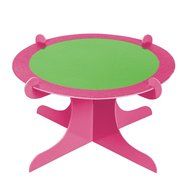 Four Stones Single Tier Server or Cupcake Stand ( green / red )
