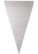 17 Piece Cake &amp; Cupcake Decorating Tips Kit Stainless Steel Icing Nozzles &amp; Set Of 16in Disposable Piping Bags... N7
