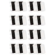 Theater Solutions CS6W In Wall 6.5&quot; Speakers Surround Sound Home Theater 8 Pair Pack 8CS6W