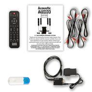 Acoustic Audio AAT1000 Tower 5.1 Home Speaker System with USB Bluetooth and Optical Input N2