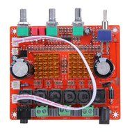 Alloet Digital TPA3116D2 2.1 12v 50Wx2+100W HIFI Digital Subwoofer Amplifier AMP Board 24V for Household and Car... N5