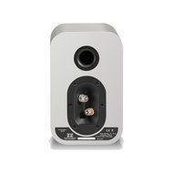 Q Acoustics 3010 Bookshelf Speaker Pair (Gloss White) + QED Silver Anniversary XT Speaker Cable Pair 6.5 Feet... N2