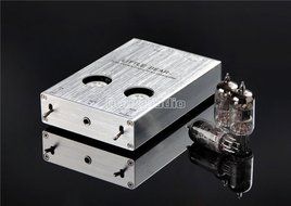 Little Bear Vacumn Tube Mini Phono Stage RIAA MM Phonograph Preamp &amp; HiFi Tube Pre-Amplifier (Silver) N9