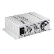 Lepy LP-2024A+ Digital 2x20W Mini Hi-fi Stereo Power Amplifier Silver with 3A Power Cable for MP3 MP4 Mobile Phone... N2
