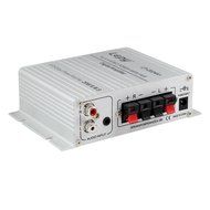 Lepy LP-2024A+ Digital 2x20W Mini Hi-fi Stereo Power Amplifier Silver with 3A Power Cable for MP3 MP4 Mobile Phone... N3