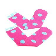 Banggood 1pair Children Candy Polka Dot Kids Long Socks N8