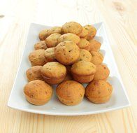 Grazia Silicone Muffin Pan, Red, 24-Cup