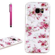 Galaxy S7 Edge Case, Firefish [Fashion Style] [Anti-slip] Ultra Slim Exact Fit Lightweight Flexible TPU Soft Back...