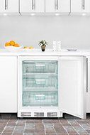 Summit VT65ML7BISSHVADA 24" Commercially Approved ADA Compliant Compact Freezer with 3.5 cu. ft. Capacity Fully... N2