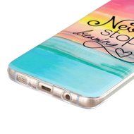 Galaxy S7 Edge Case, Firefish [Fashion Style] [Anti-slip] Ultra Slim Exact Fit Lightweight Flexible TPU Soft Back... N6