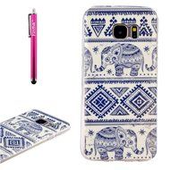 Galaxy S7 Edge Case, Firefish [Fashion Style] [Anti-slip] Ultra Slim Exact Fit Lightweight Flexible TPU Soft Back... N10