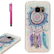 Galaxy S7 Edge Case, Firefish [Fashion Style] [Anti-slip] Ultra Slim Exact Fit Lightweight Flexible TPU Soft Back... N14